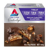 Atkins Low Carb Endulge Pecan Caramel Clusters 10 x 14g
